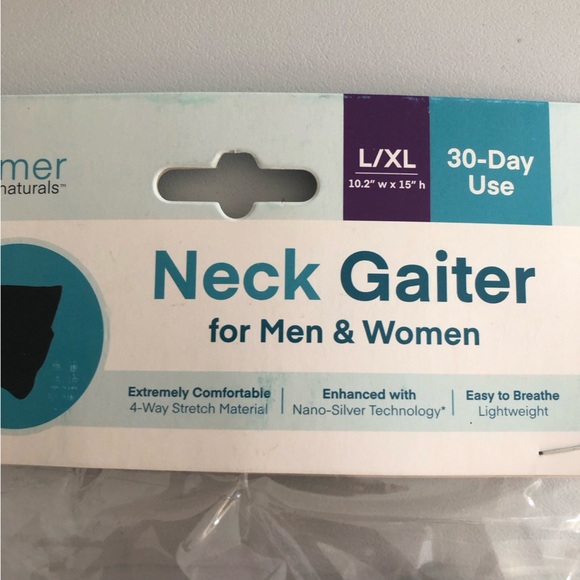 Boomer naturals Neck Gaiter Christmas Santa Claus For Men and Women Size L/XL - Picture 5 of 7